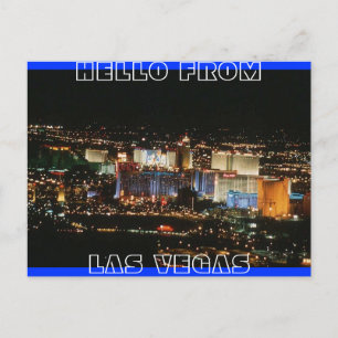 carte postale las vegas