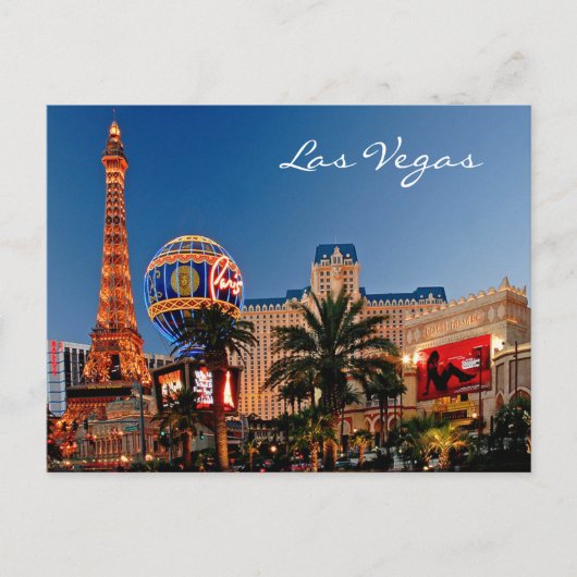 Carte postale Las Vegas (Devant)