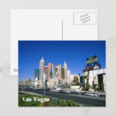 Carte Postale Las Vegas (Devant / Derrière)
