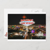 Carte postale Las Vegas (Devant / Derrière)