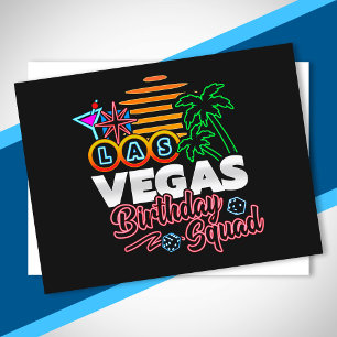 Carte Postale Las Vegas Anniversaire - Vegas Anniversaire Squad