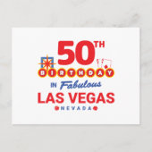 Carte Postale Las Vegas Birthday Party (Devant)