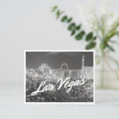 Carte postale Las Vegas Black & White Photo (Debout devant)