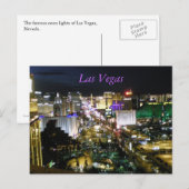Carte Postale Las Vegas Boulevard Strip Nevada (Devant / Derrière)