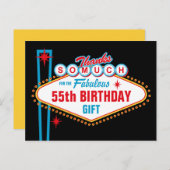 Carte Postale Las Vegas Custom Merci (Devant / Derrière)