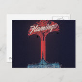 Carte Postale Las Vegas Flamant rose Hotel (Devant / Derrière)