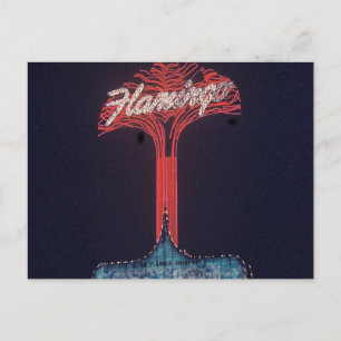 Carte Postale Las Vegas Flamant rose Hotel