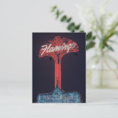 Carte Postale Las Vegas Flamant rose Hotel (Debout devant)