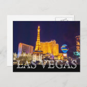 Carte Postale Las Vegas, Nevada (Devant / Derrière)