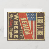 Carte Postale Las Vegas Nevada (Devant / Derrière)