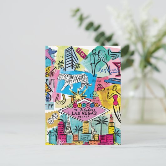 Carte Postale Las Vegas, Nevada (Debout devant)