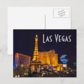 Carte Postale Las Vegas, Nevada (Devant / Derrière)