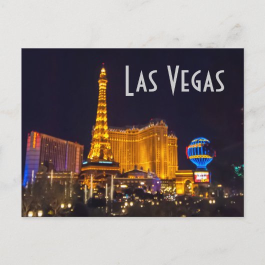 Carte Postale Las Vegas, Nevada (Devant)
