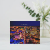 Carte Postale Las Vegas, Nevada skyline (Debout devant)