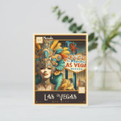 Carte Postale Las Vegas, Nevada | VINTAGE (Debout devant)