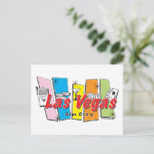 Carte Postale Las Vegas Sin City (Debout devant)