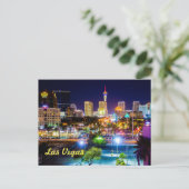 Carte postale Las Vegas Skyline (Debout devant)