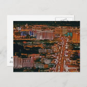 Carte postale Las Vegas Strip (Devant / Derrière)