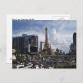 Carte postale Las Vegas Strip. (Devant / Derrière)
