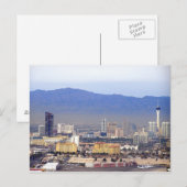 Carte postale Las Vegas Strip (Devant / Derrière)