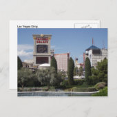Carte postale Las Vegas Strip. (Devant / Derrière)