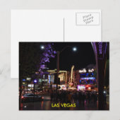 CARTE POSTALE LAS VEGAS STRIP #3 (Devant / Derrière)