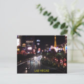 CARTE POSTALE LAS VEGAS STRIP #4 (Debout devant)