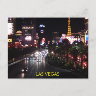 CARTE POSTALE LAS VEGAS STRIP #4