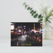 CARTE POSTALE LAS VEGAS STRIP #4 (Debout devant)