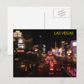 CARTE POSTALE LAS VEGAS STRIP #5 (Devant / Derrière)