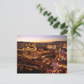 Carte postale Las Vegas Strip Sunset (Debout devant)