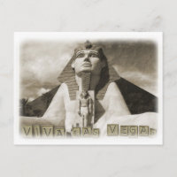 Carte postale Las Vegas style Vintage très Cool !