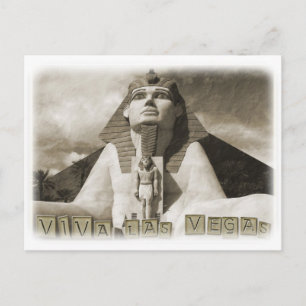 Carte postale Las Vegas style Vintage très Cool !