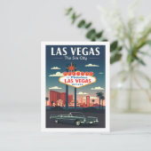 Carte Postale Las Vegas vintage (Debout devant)