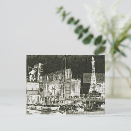 Carte postale Las Vegas vintage inspirée (Debout devant)