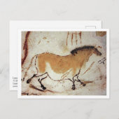 CARTE POSTALE LASCAUX HORSE (Devant / Derrière)