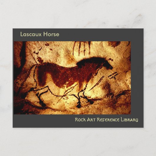 Carte Postale Lascaux Horse (Devant)
