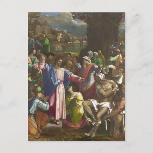 Carte Postale L'ascension de Lazare (Devant)