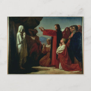 Carte Postale L'ascension de Lazare, 1857
