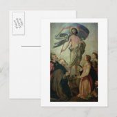 Carte Postale L'Ascension du Christ, 1595 (huile sur panneau) (Devant / Derrière)