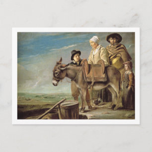 Carte Postale L'Ass (huile sur toile)