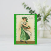 Carte Postale Lass irlandais (Debout devant)