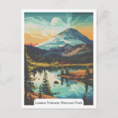 Carte Postale Lassen Volcanic National Park, Californie États-Un (Devant)