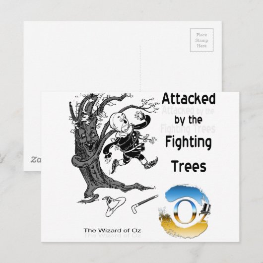 Carte Postale L'Assistant d'OZ (Devant / Derrière)