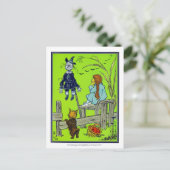 Carte Postale L'Assistant D'Oz : Dorothy A Regardé Avec Réflexio (Debout devant)