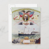 Carte Postale L'Association internationale des débardeurs (Devant / Derrière)