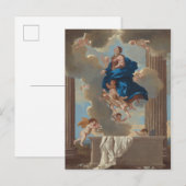 Carte Postale L'Assomption de la Vierge (Devant / Derrière)