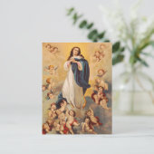 Carte Postale L'Assomption de la Vierge Marie (Debout devant)