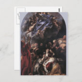 Carte Postale L'Assomption de la Vierge par Jacob Jordaens (Devant / Derrière)