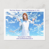 Carte Postale L'Assomption de Marie au Ciel (Devant)